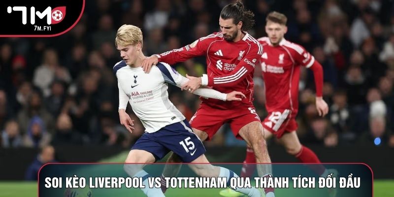 Soi kèo Liverpool vs Tottenham qua thành tích đối đầu Soi kèo Liverpool vs Tottenham qua thành tích đối đầu